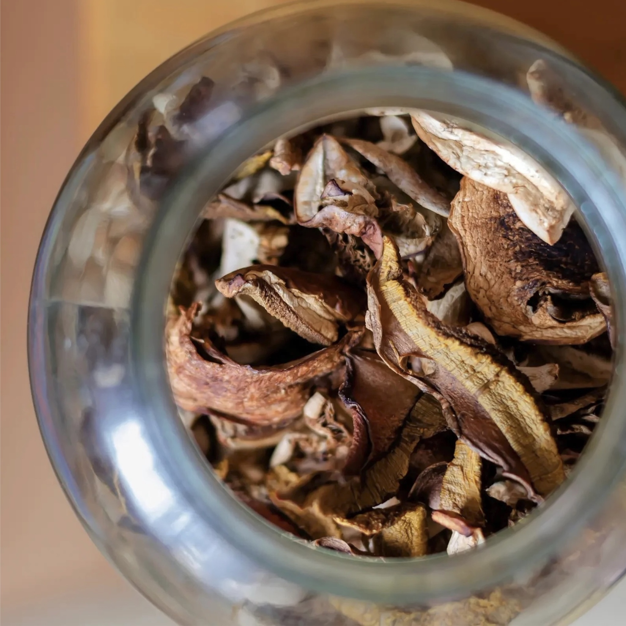 dried mushrooms